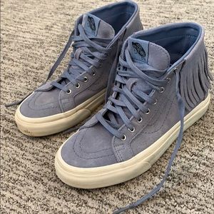 Vans Suede Sk8-Hi Moc Fringe Sneakers